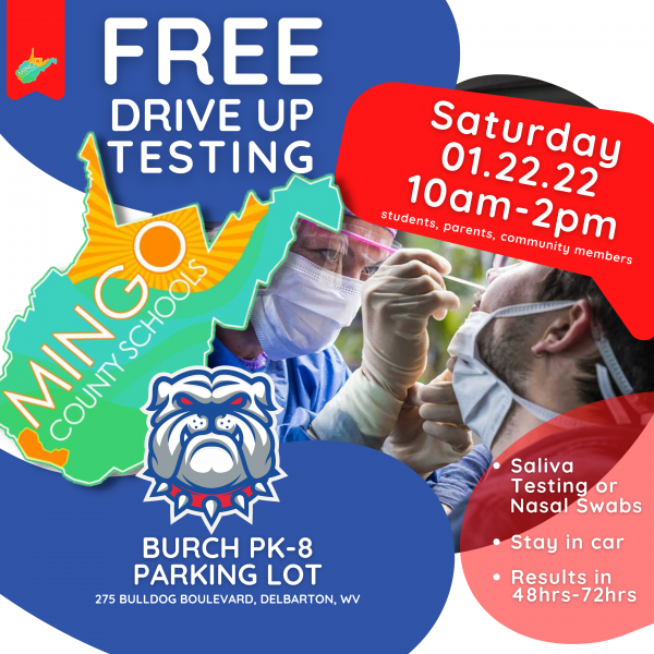 Free COVID-19 Testing at Burch PK-8